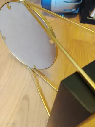 Espejo joyero con bandeja