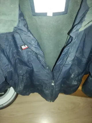 Chaqueta SLAM Negra y Verde Oliva