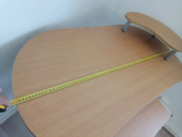 Escritorio madera y metal