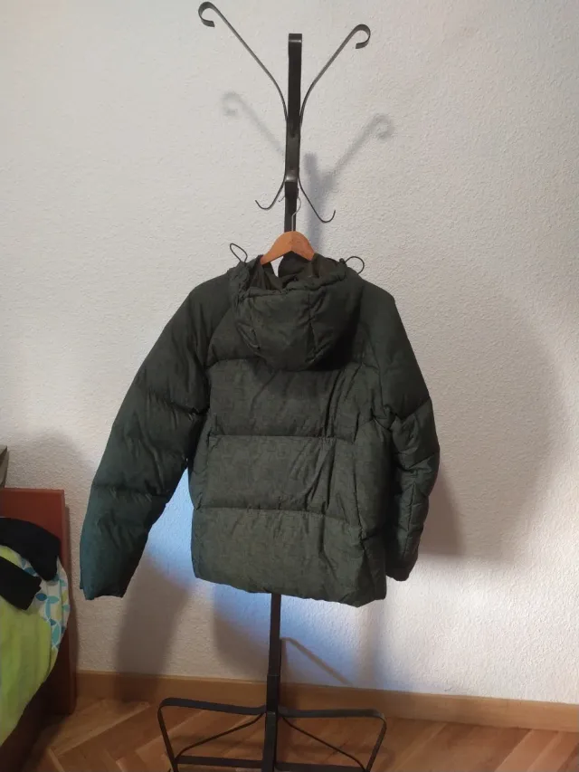 Abrigo Sky Talla M Verde Oscuro