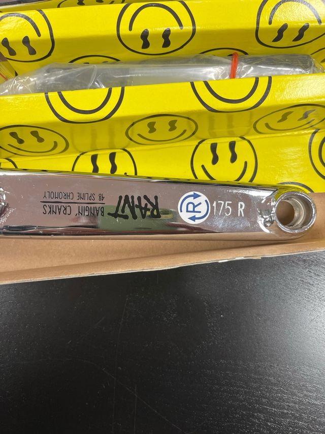 Bielas BMX Rant Cromadas