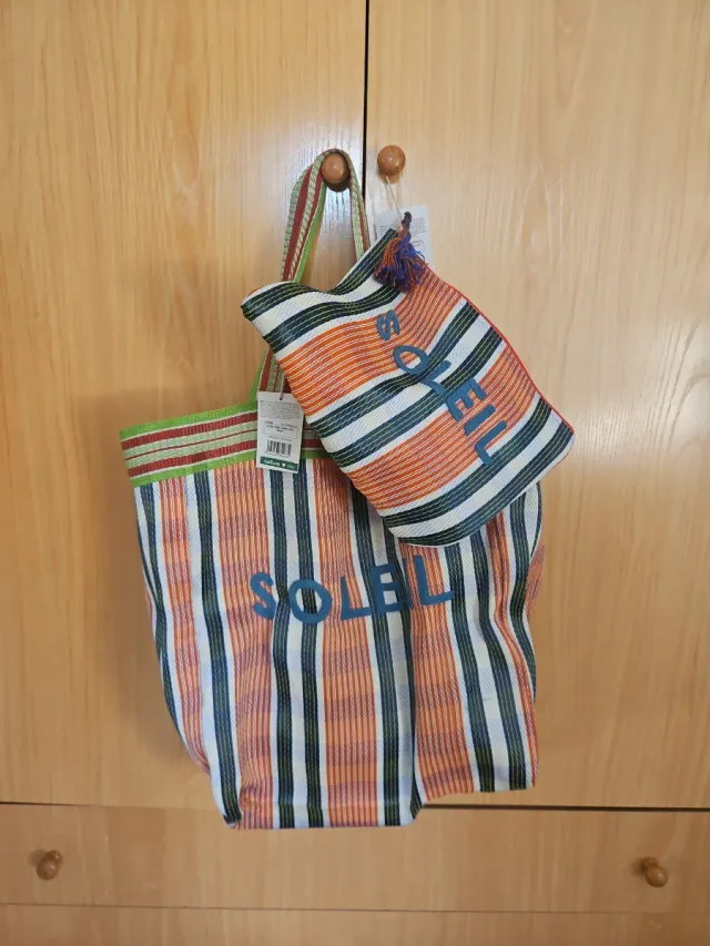 Bolsa de playa Soleil con neceser