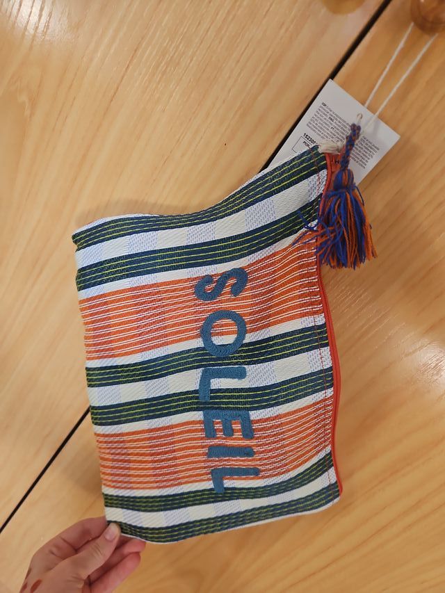 Bolsa de playa Soleil con neceser