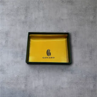 Tarjetero Goyard Negro/Gris