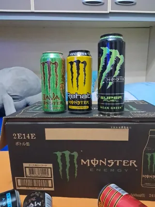 Monster Energy lattine da collezione