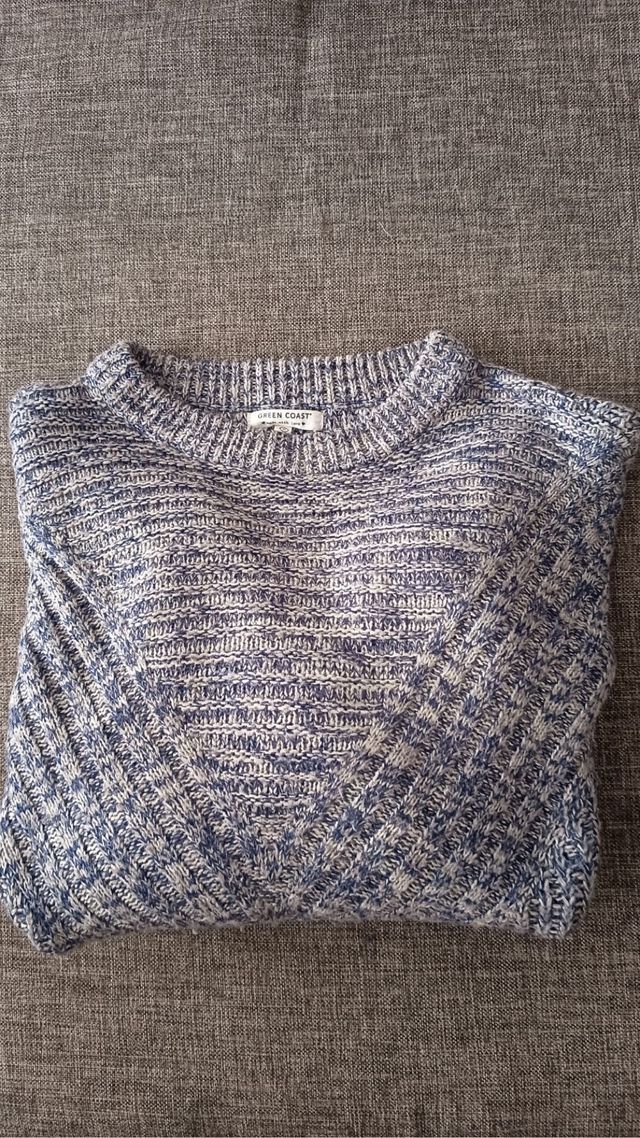 Jersey Green Coast azul y gris