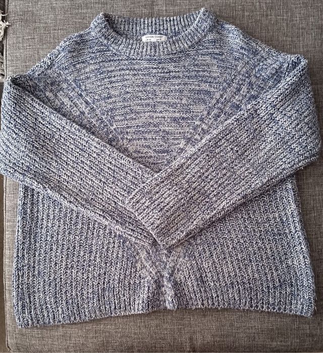 Jersey Green Coast azul y gris