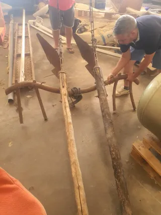 Arados antiguos de labranza