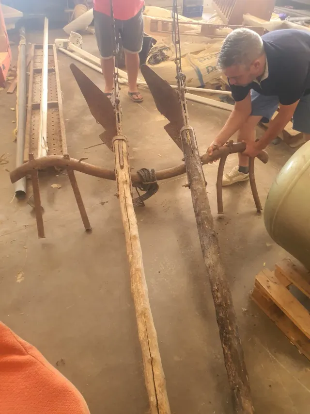 Arados antiguos de labranza