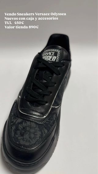 Sneakers Versace Odissea T43 Nuevas