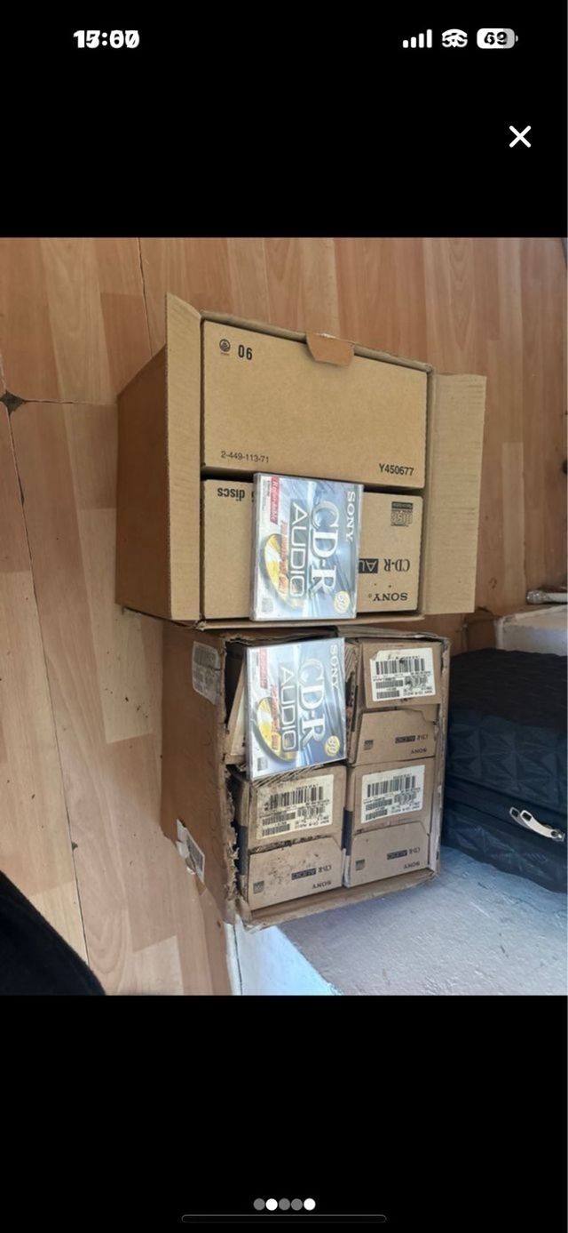 Sony CD-R Audio Discos X 100