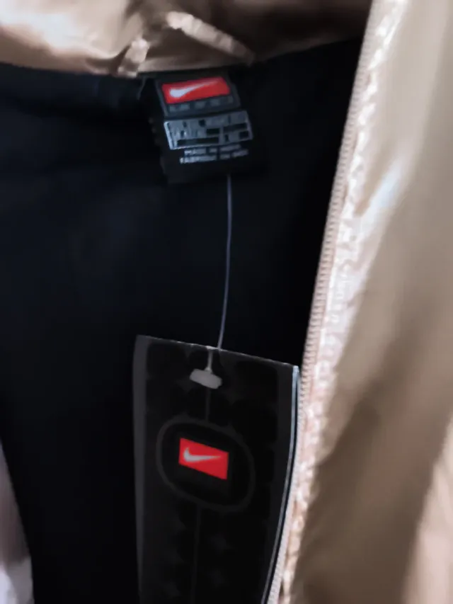 Chaqueta FC Barcelona Vintage Nike Oro Roja