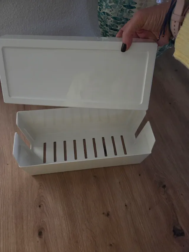 Sätting Organizador Cables Ikea Blanco