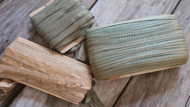 Lotto passamaneria vintage italiana