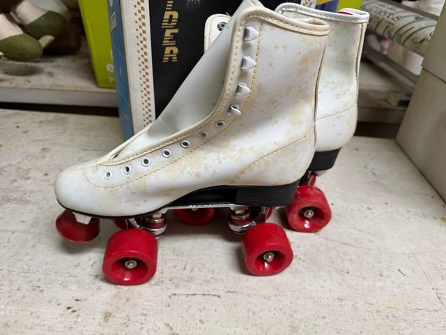 Patines Clásicos Blancos Talla 39