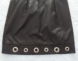 Vestido palabra de honor negro...