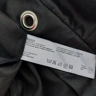 Vestido palabra de honor negro...