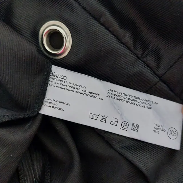 Vestido palabra de honor negro...