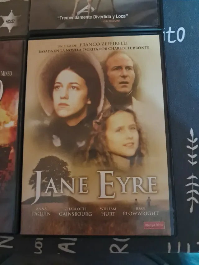 Lote 6 DVDs: Jane Eyre, Exodo, Sospecha y más