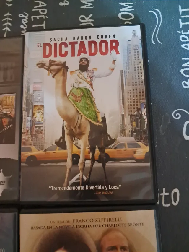 Lote 6 DVDs: Jane Eyre, Exodo, Sospecha y más