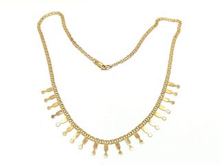 collar oro 18k 25cm