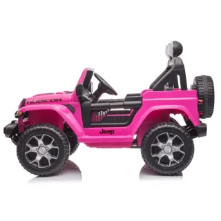 Auto elettrica Jeep Rubicon rosa