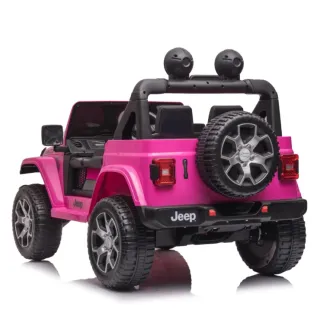 Auto elettrica Jeep Rubicon rosa