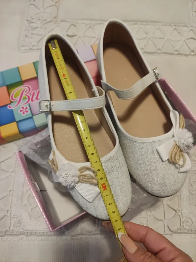 Zapatos de ceremonia blancos talla 37