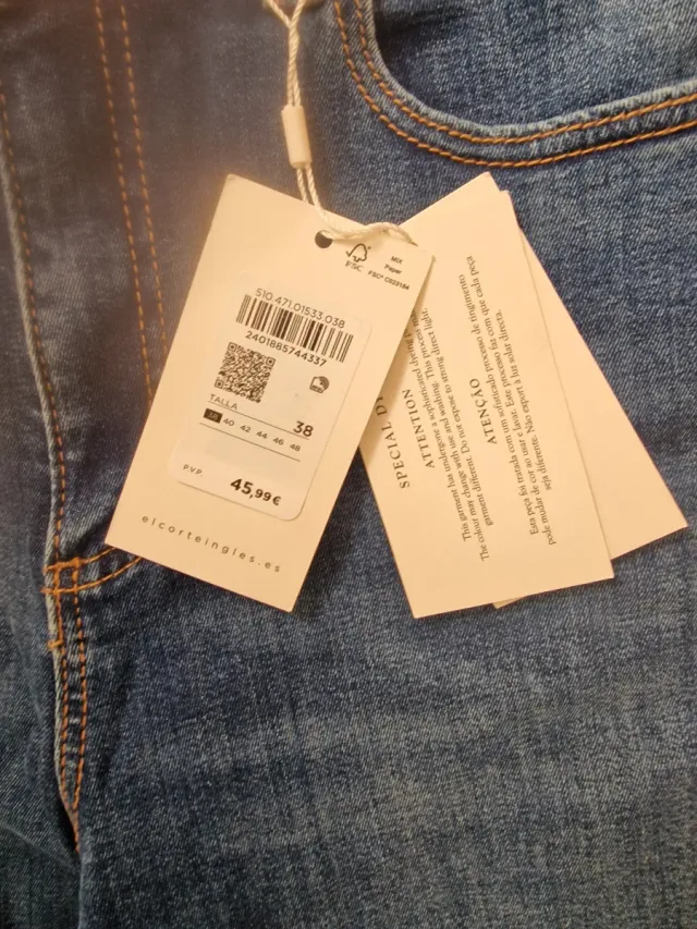 Pantalón vaquero Woman