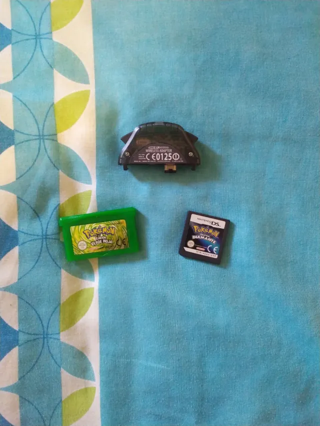 Pokemon Verde Hoja + Adaptador + P. Diamante