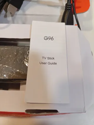 G96 TV Stick con Mando a Distancia