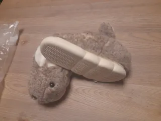 Zapatillas niña conejo peluche suave