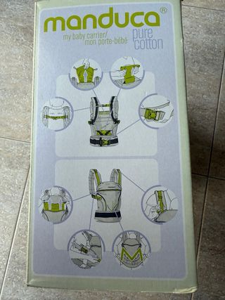 Manduca Mochila Portabebés Gris