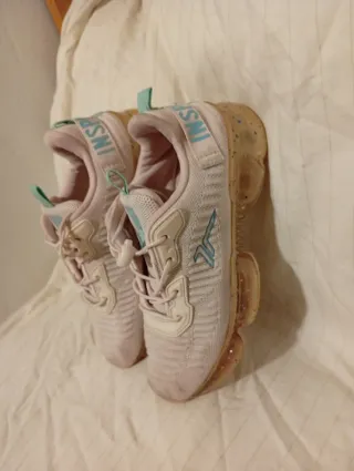 Zapatillas deportivas mujer rosa y blanco