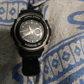 Reloj G-SHOCK Analógico Digital Negro y Plata