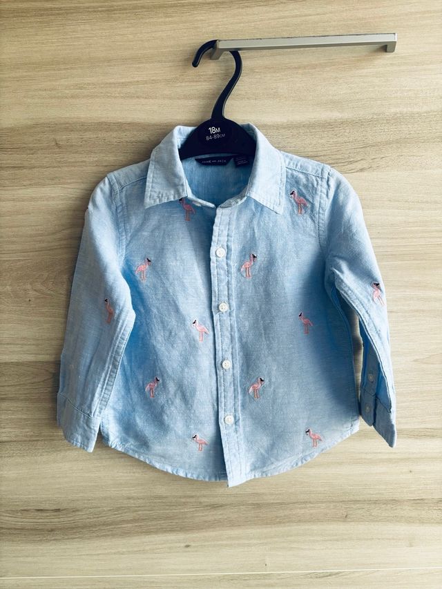 Camisa niño azul 18/24 meses