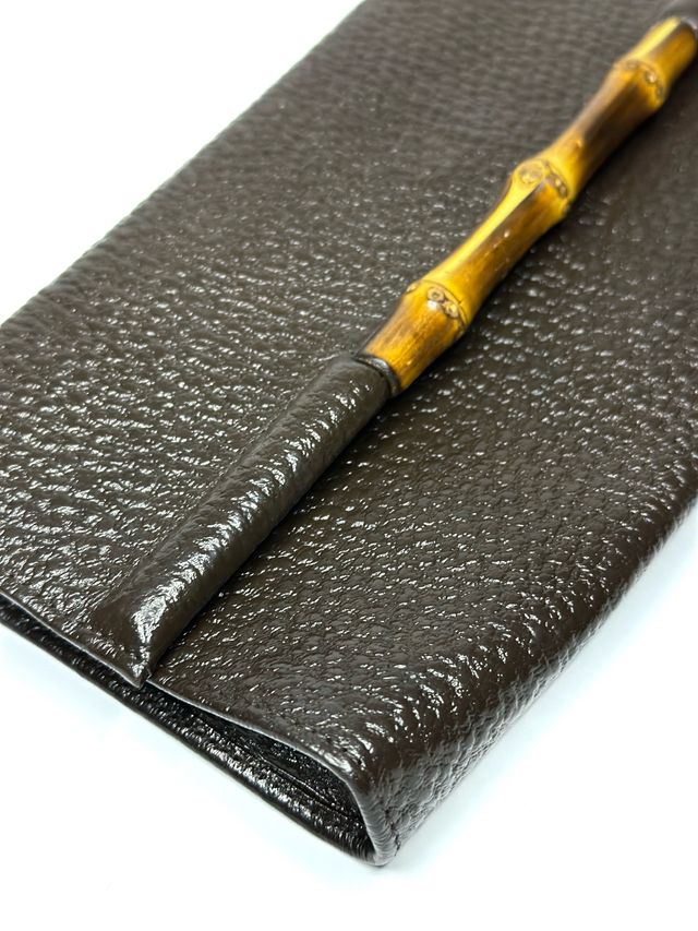 Bolso Gucci Bamboo Marrón Dorado