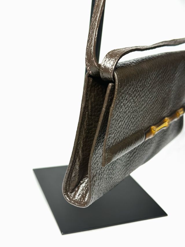 Bolso Gucci Bamboo Marrón Dorado