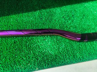 Manillar patinete dorado y morado