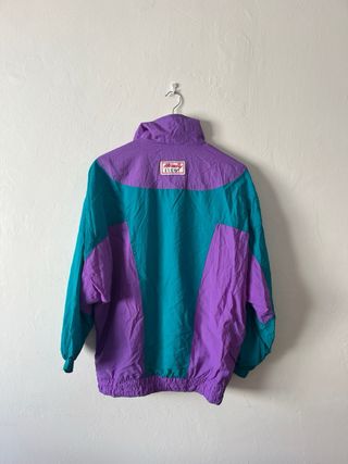 Chaqueta C&A Retro Morado y Verde
