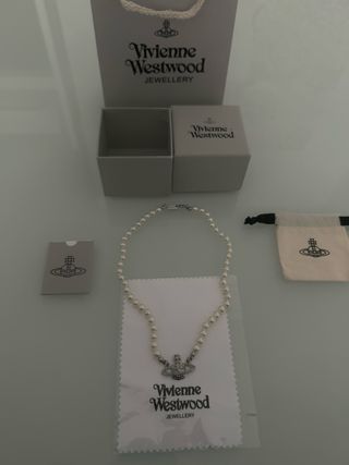 Collar Vivienne Westwood Gargantilla de Perlas