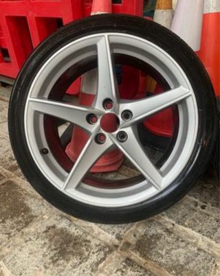 Llantas audi original + neumáticos