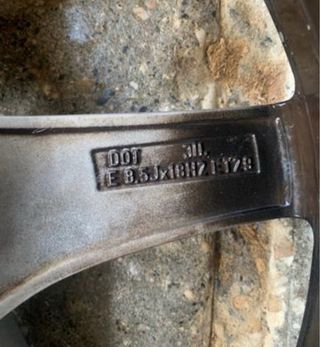 Llantas audi original + neumáticos