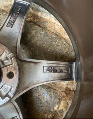 Llantas audi original + neumáticos