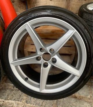 Llantas audi original + neumáticos