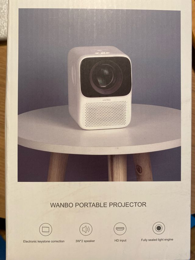 Proyector Portátil Wanbo T2 Max Blanco