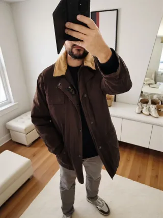 Fay Giubbotto Uomo Taglia XL Marrone