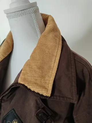 Fay Giubbotto Uomo Taglia XL Marrone