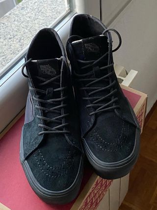 Vans Sk8-Hi Plataforma Negras Talla 38