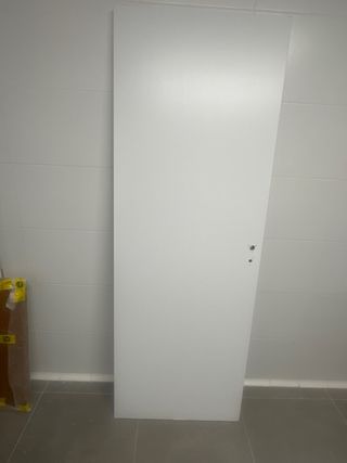 Puerta de madera maciza habitación 72 cm x 203 cm